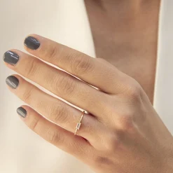 Anillo Baguette Diamante