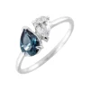 Anillo Lagrima Dúo Amaoto