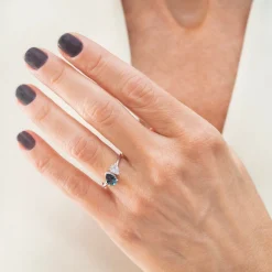 Anillo Lagrima Dúo Amaoto