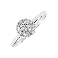 Anillo Rosetón Diamante