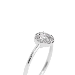 Anillo Rosetón Diamante