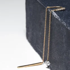 Pendiente Diamante Perforado (unidad)