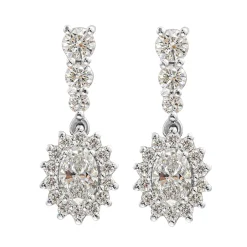 Pendientes Meri Diamantes