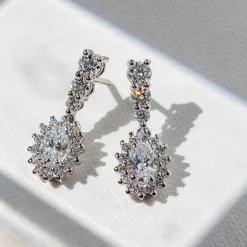 Pendientes Meri Diamantes
