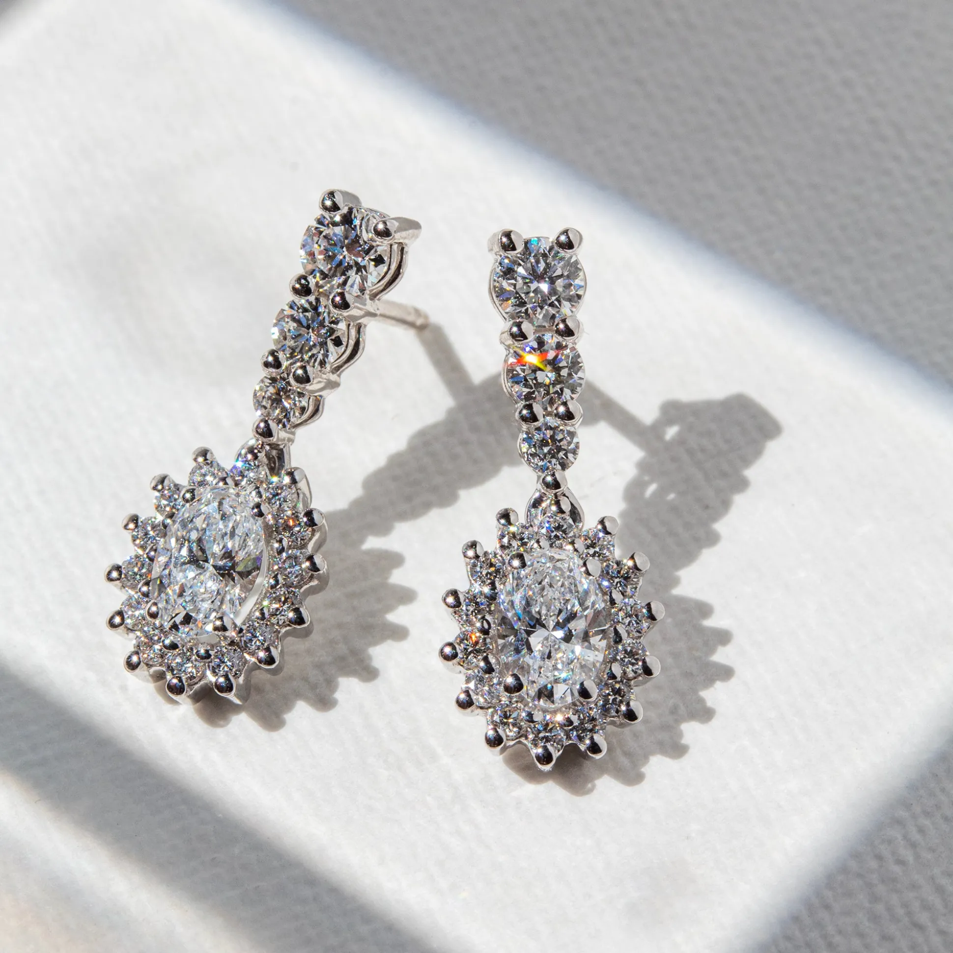 Pendientes Meri Diamantes