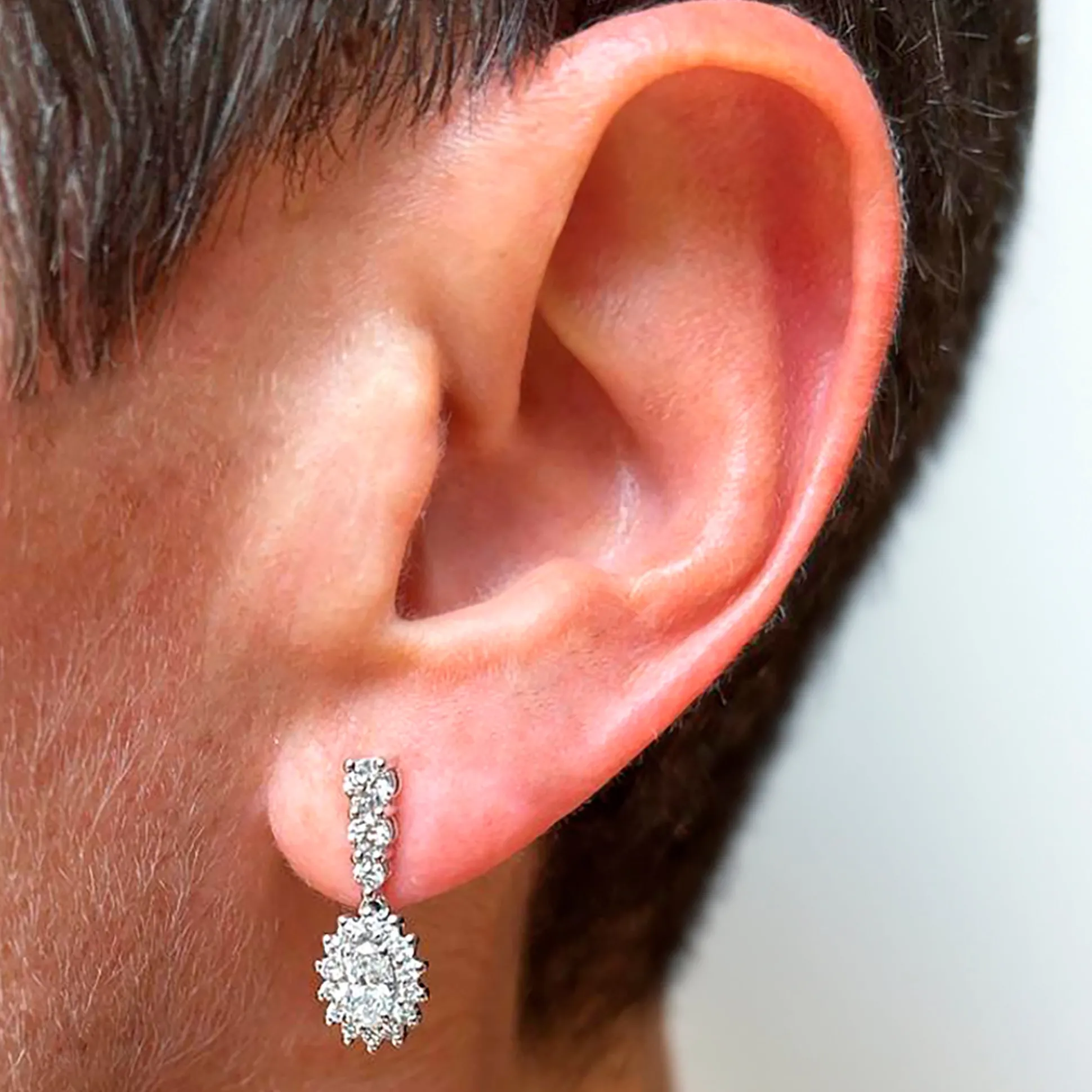 Pendientes Meri Diamantes