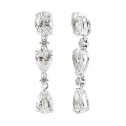 Pendientes Rabat Topacio Blanco