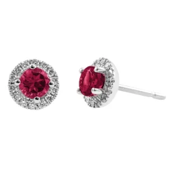 Pendientes Rosetón Diamantes