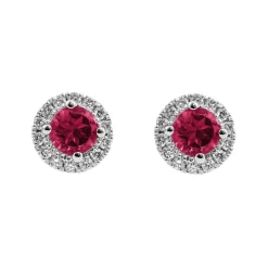 Pendientes Rosetón Diamantes