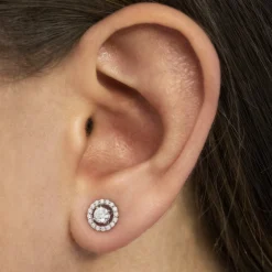 Pendientes Rosetones Boda (desmontables)