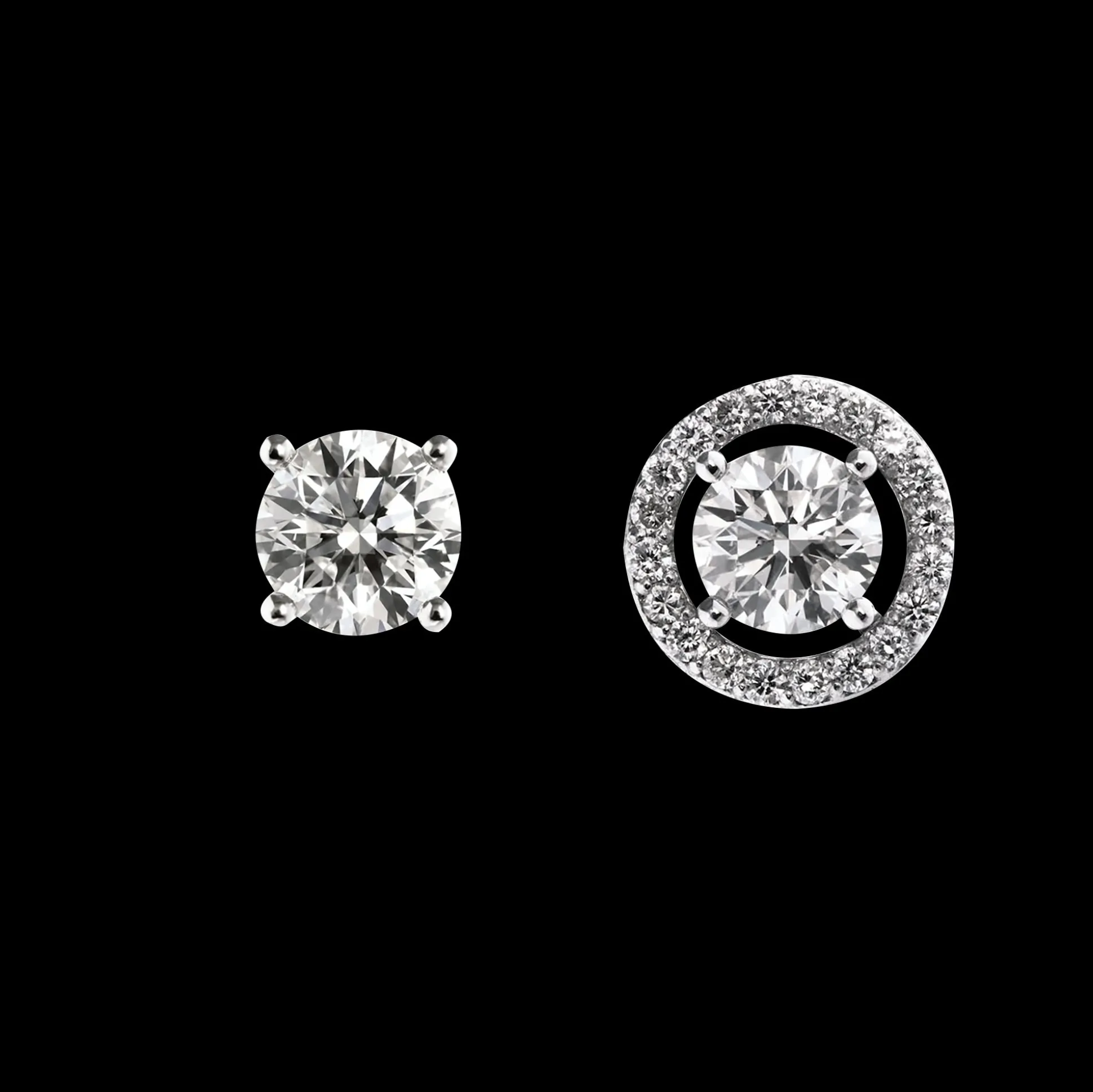 Pendientes Rosetones Boda (desmontables)