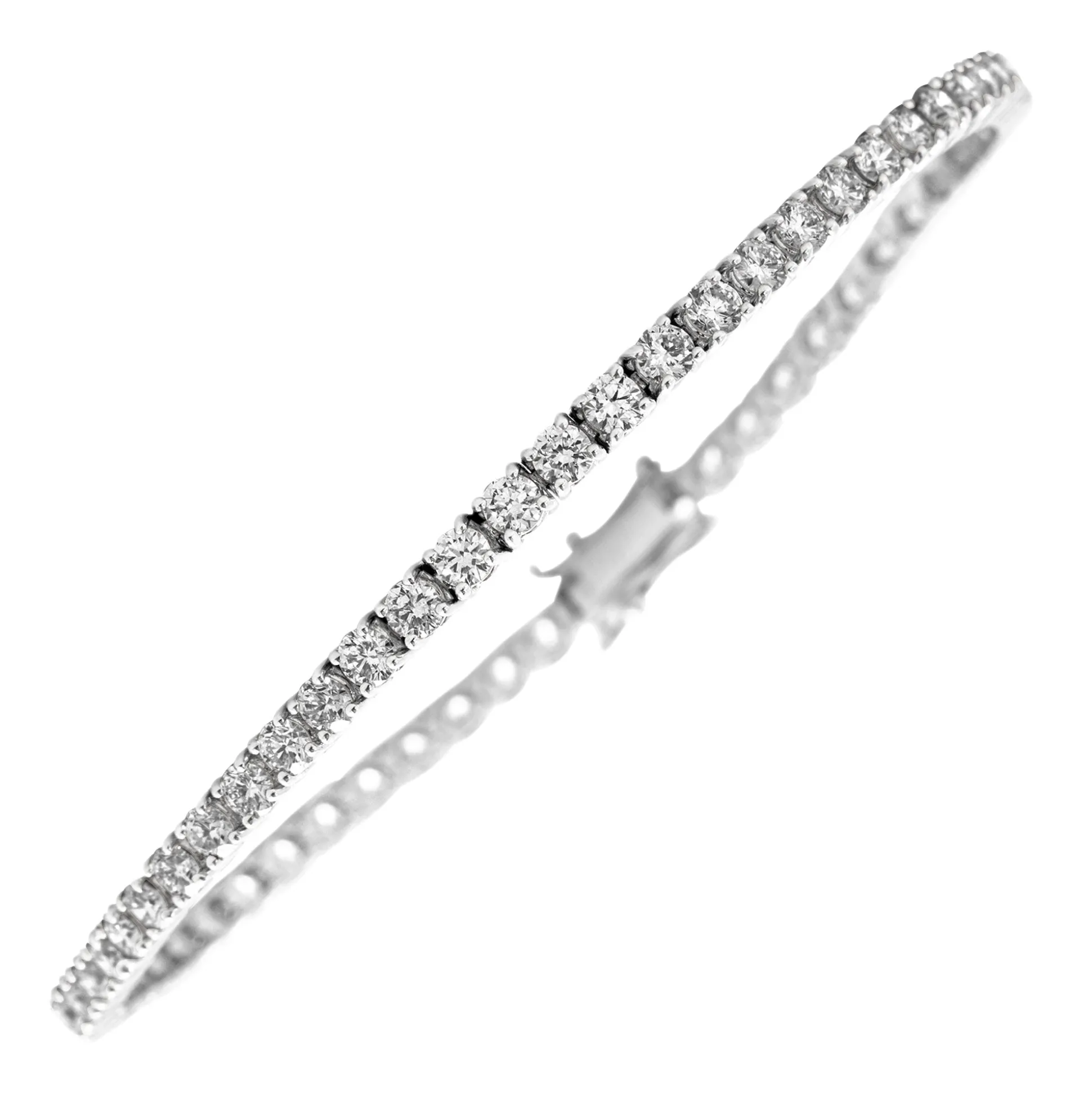 Riviere oro blanco LAB DIAMONDS