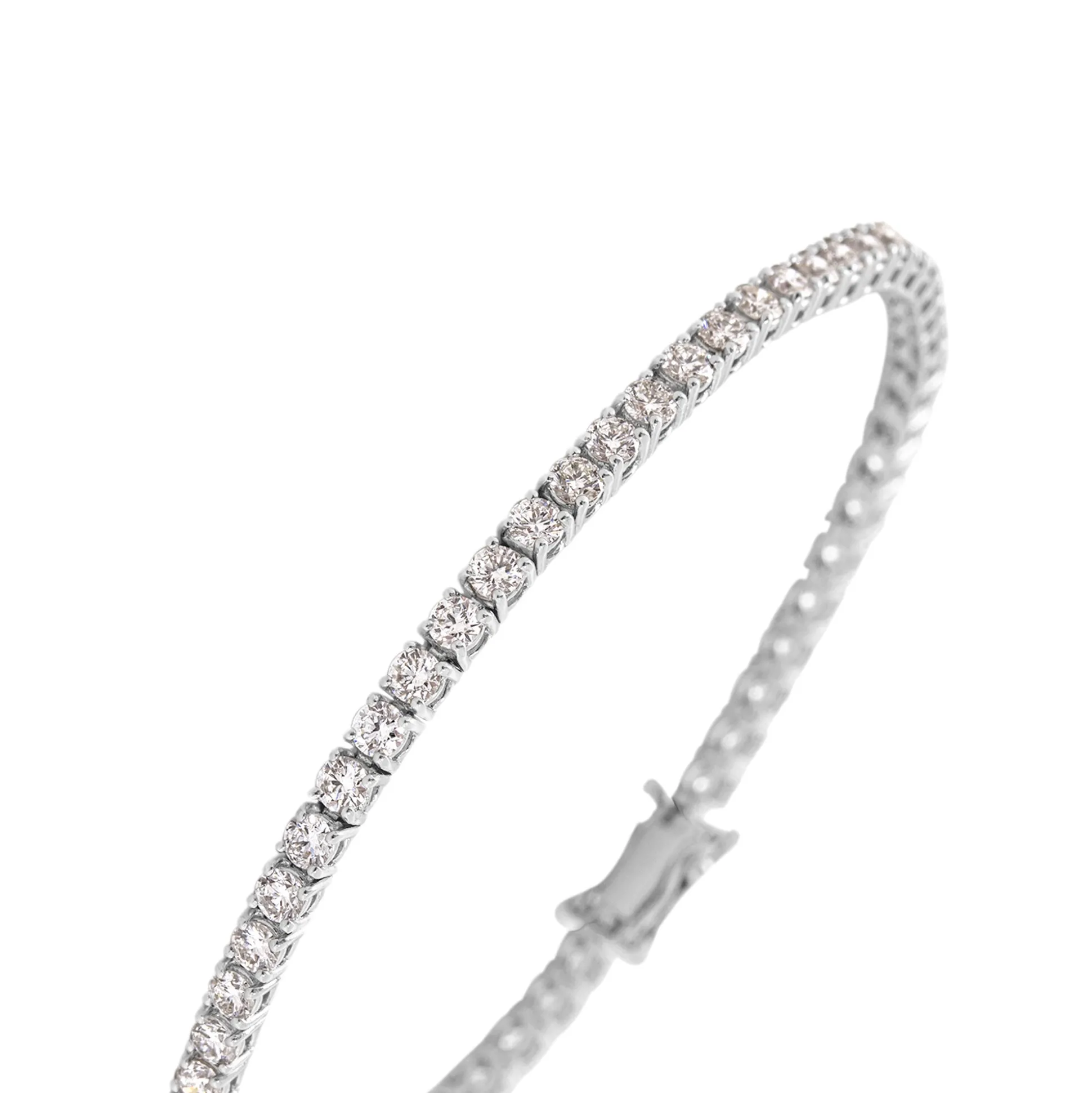 Riviere oro blanco LAB DIAMONDS